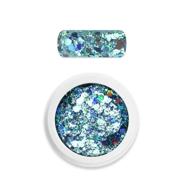 Moyra Holo glitter mix No. 04 Turquoise 3g