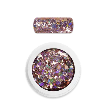 Moyra Holo glitter mix No. 06 Rose gold 1g