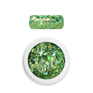 Moyra Holo glitter mix No. 08 Green 1g