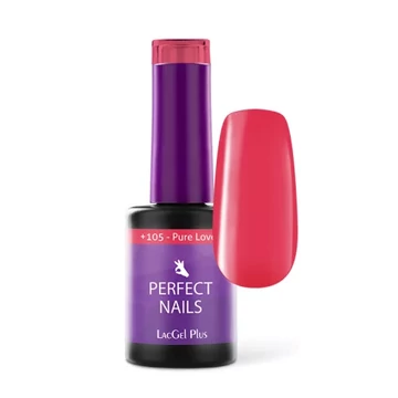 LacGel Plus +105 Gél Lakk 8ml - Pure Love - Punch &amp; Love