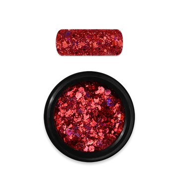 Moyra Holo glitter mix No. 11 Red 1g