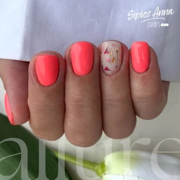 Allure 107 prémium korall gél lakk