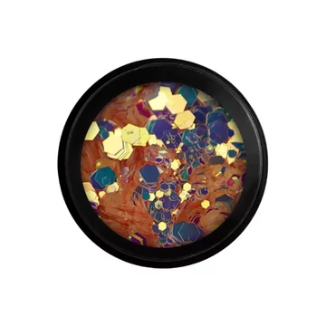 Körömdíszítő Glitter - Multisize - #13