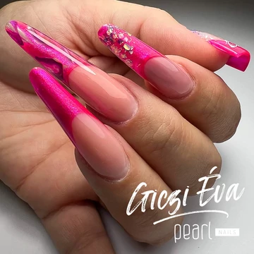 Neon Cat Eye Effect 734 gél lakk - pink