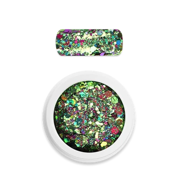 Moyra Holo glitter mix No. 18 Chameleon green 1g