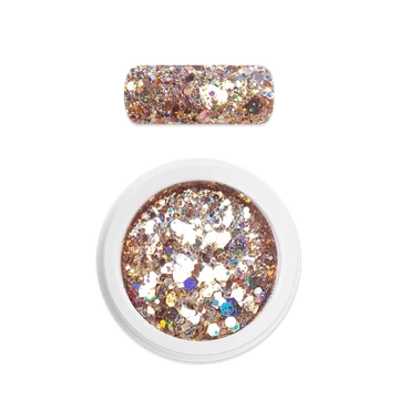 Moyra Holo glitter mix No. 26 Champagne