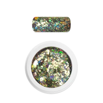 Moyra Holo glitter mix No. 28 Light green