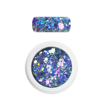 Moyra Holo glitter mix No. 29 Chameleon turquoise