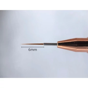 6mm liner – Prémium minőségű szintetikus szőrű díszítő ecset