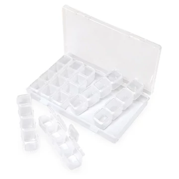 Strassztartó, dobozos - 28db-os