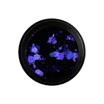Körömdíszítő Glitter - Multisize - #9