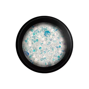 Körömdíszítő Glitter - Multisize - Create #3