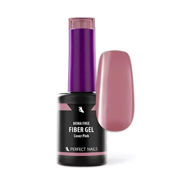 Fiber Vitamin Base Gel - Hema Free Erősített Gél Lakk Alap - Cover Pink - 8ml