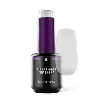 Velvet Matt Top Gel Extra - Matt Gél Lakk Fedő Zselé 15ml