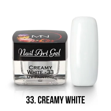 Festő Színes Zselé - 33 - Creamy White (HEMA-free) - 4g