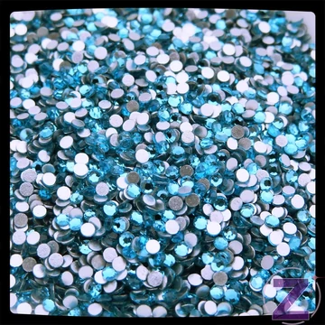 Zodiac - strasszkő ss3 Aquamarine