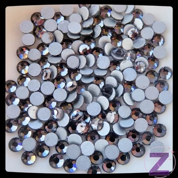 Zodiac - strasszkő ss3 Black Diamond