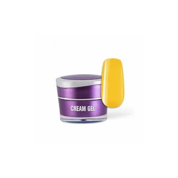 Perfect Nails CreamGel - Műköröm díszítő színes zselé Citromsárga 5g