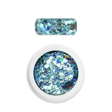 Moyra Holo glitter mix No. 04 Turquoise