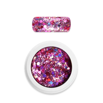 Moyra Holo glitter mix No. 20 Dark rose
