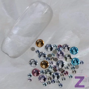 Zodiac - strasszkő Random Colours mix