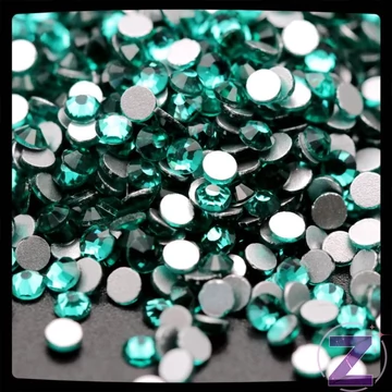 Zodiac - strasszkő ss3 Pacific Green