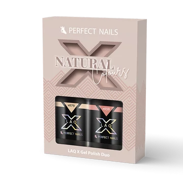 LacGel LaQ X - Natural Colours Duo Gél Lakk Szett Válogatás