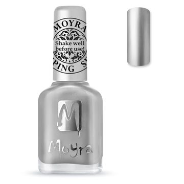 Moyra nyomdalakk SP25 Chrome Silver