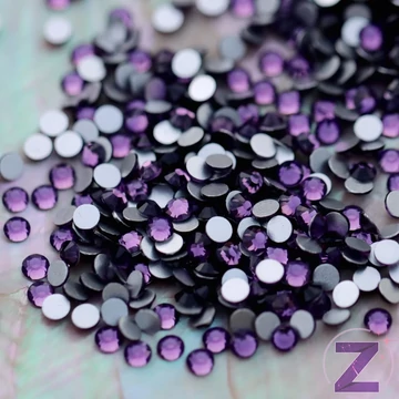 Zodiac - strasszkő ss3 Tanzanite