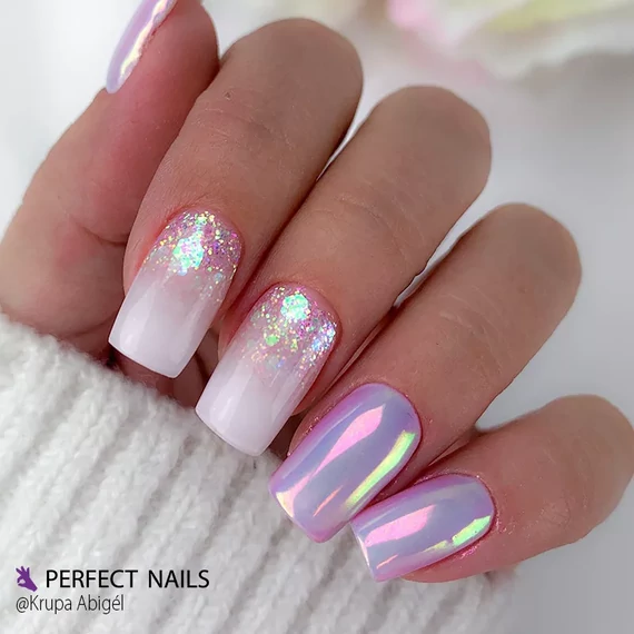 Aurora Powder - Aurora Por - White (Gold Effect)