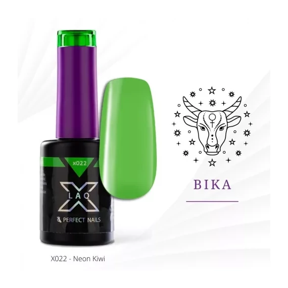 LacGel LaQ X Gél Lakk 8ml - Neon Kiwi X022 - It's Juicy
