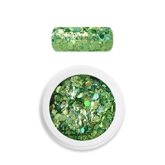 Moyra Holo glitter mix No. 08 Green 1g