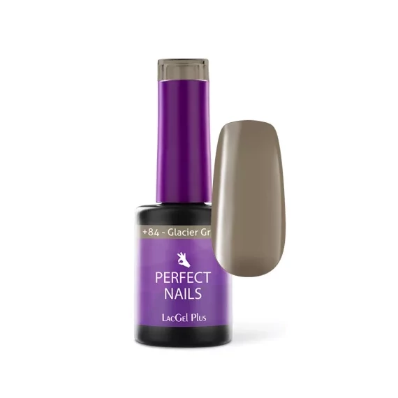 LacGel Plus +084 Gél Lakk 4ml - Glacier Gray - 5 Shades of Gray