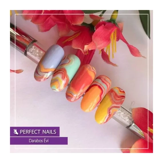 LacGel LaQ X Gél Lakk 8ml - Orange Cream X012 - Macaroon