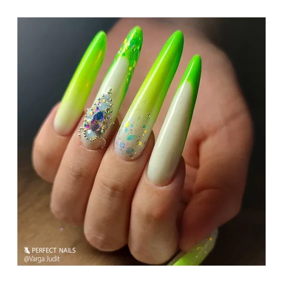 LacGel LaQ X Gél Lakk 8ml - Neon Kiwi X022 - It's Juicy