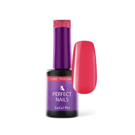 LacGel Plus +105 Gél Lakk 8ml - Pure Love - Punch & Love