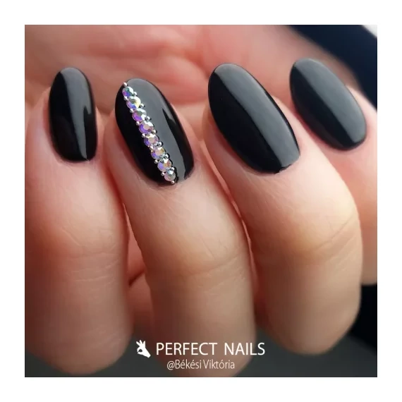 LacGel LaQ X Gél Lakk 8ml - Black X071