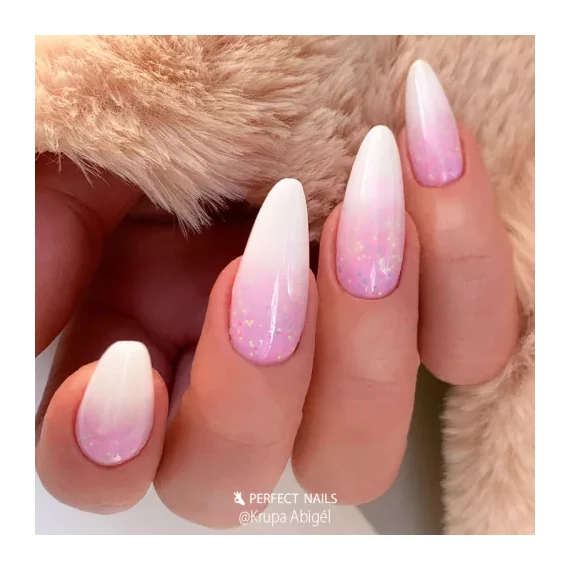 Elastic Milky - Rubber Base Gel - Ecsetes Műkörömépítő Zselé 15ml - Milky White