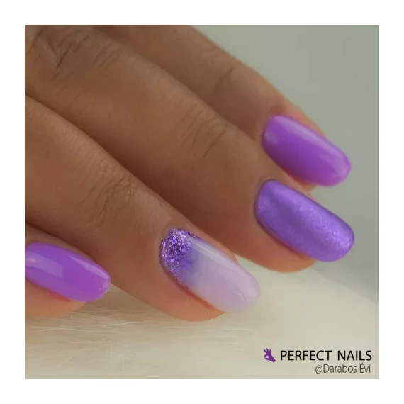 Metal Chrome Flakes - Körömdíszítő Pehely - Lila