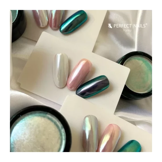 Mirror Chrome Powder - Körömdíszítő Tükörhatású Krómpor - Aura