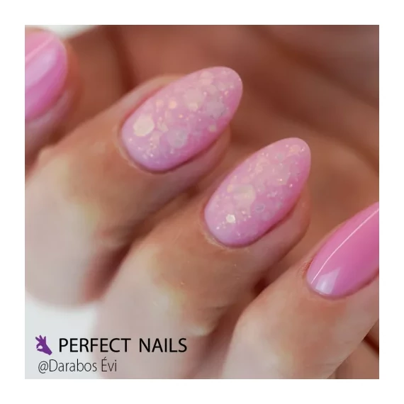 Color Rubber Base Gel - Színezett Alapzselé 8ml - Rose