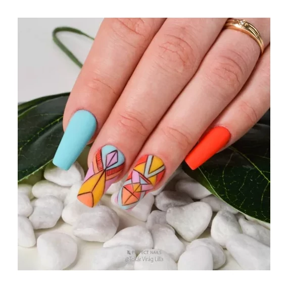 LacGel #196 Gél Lakk 8ml - Orange Peel - Summer Dress Code