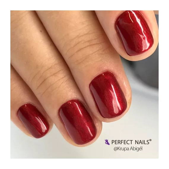 Color Rubber Base Gel - Színezett Alapzselé 8ml - Ruby Red