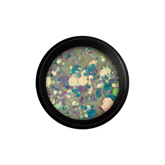 Körömdíszítő Glitter - Multisize - #12
