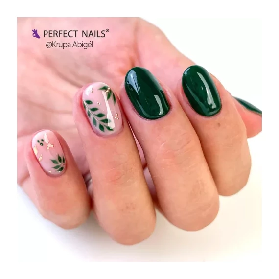 Color Rubber Base Gel - Színezett Alapzselé 8ml - Poison Green