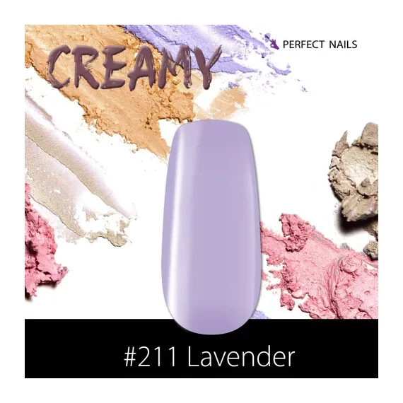 LacGel #211 Gél Lakk 4ml - Lavender - Creamy