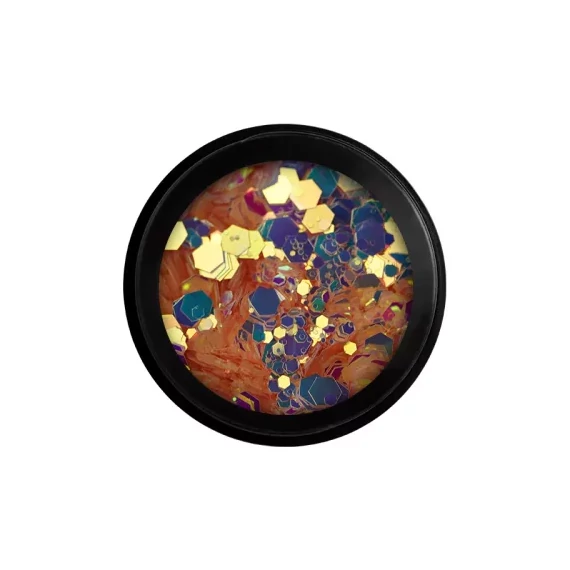 Körömdíszítő Glitter - Multisize - #13