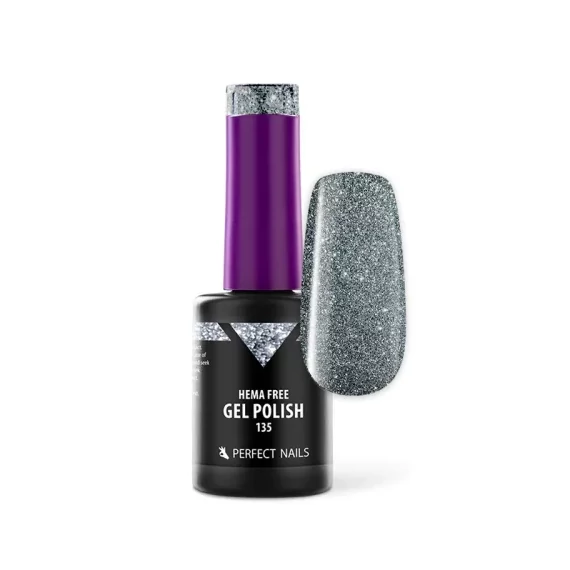 HEMA FREE Gél Lakk - 135 Glam Grey - 8ml