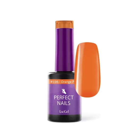 LacGel #196 Gél Lakk 8ml - Orange Peel - Summer Dress Code