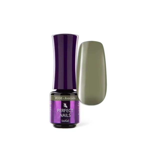 Perfect nails LacGel 208 Gél Lakk 4ml - Avocado